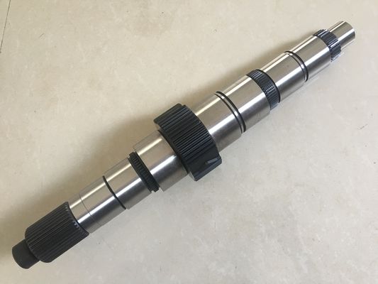 Gears Transmisi Output Dan Shaft 20CrMnTi Material Long Using Life