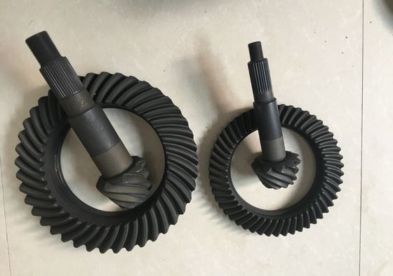 Kekuatan Tinggi Diferensial Mahkota Dan Pinion, Bevel Pinion Gear Anti - Minyak