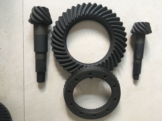 Rigid Crown Roda Dan Pinion Gear, Spiral Differential Ring Gear